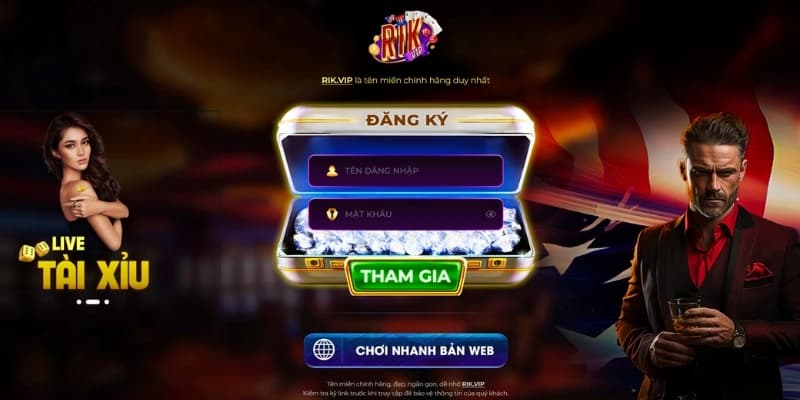 Đăng Ký Rikvip hướng dẫn chi tiết